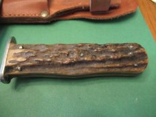 KA-Bar Stag Handle Combination Hunting Knife Set Model # 283