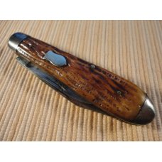 A F BANNISTER amp CO NEW JERSEY JIGGED BONE TEAR DROP JACK c 1884-1915