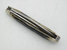 Queen Cutlery #51 Small Trapper Winterbottom bone:  3 1/2” closed, circa 1950, Q STAINLESS