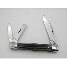 Queen Cutlery #48 Whittler in Winterbottom bone: 3 1/2” closed, early 1950s, no etched blade, rare