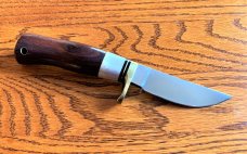 RAPID RIVER SKINNER KNIFE, Cocobolo Handle/Antler Spacer