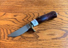RAPID RIVER SKINNER KNIFE, Cocobolo Handle/Antler Spacer