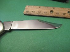 Case XX 2007 Burnt Oatmeal Bone Handle Arrowhead Shield Copperlock Pattern # 61549L SS