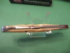 Case XX 2007 Burnt Oatmeal Bone Handle Arrowhead Shield Copperlock Pattern # 61549L SS