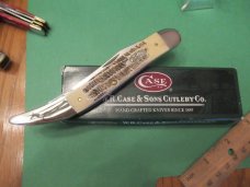 Case XX 2007 Bone Stag Large Texas Toothpick Pattern # 6.510098 SS