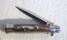 NEW FRANK BELTRAME 9" FRENCH BOVINE HORN ITALIAN STILETTO