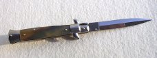 NEW FRANK BELTRAME 9" FRENCH BOVINE HORN ITALIAN STILETTO