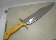 Custom Art Wiman Fixed Blade Bowie Knife c.1977