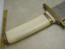 Custom Travis E. Daniel First Ever Fixed Blade Bowie Knife Serial # 001 Dated 10/15/1976