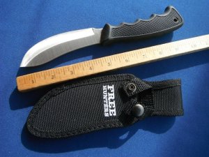 NOS CAMILLUS / WESTERN SKINNING, HUNTING KNIFE & SHEATH. MADE IN THE USA!!!