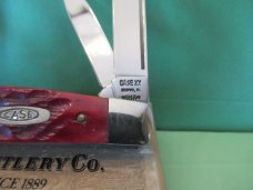 Case XX1992 Missing Dot's Dark Red Small Congress Pattern # DR64052 SS