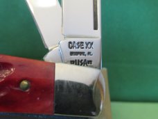 Case XX1992 Missing Dot's Dark Red Small Congress Pattern # DR64052 SS