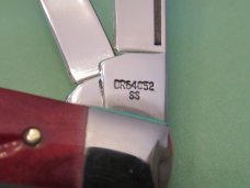 Case XX1992 Missing Dot's Dark Red Small Congress Pattern # DR64052 SS