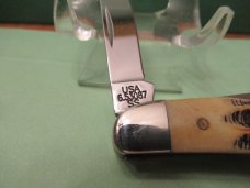 Case XX 2004 Bone Stag Stockman Pattern # 6.53087 SS