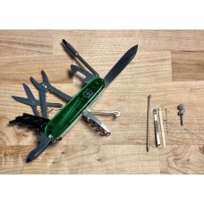 Victorinox Cyber Tool M or 34 with emerald scales, free shipping