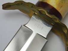 Custom Gary Tucker 5134 Bone Fixed Blade Bowie Knife 
