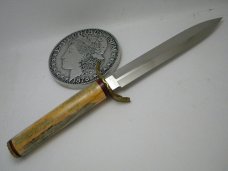 Custom Gary Tucker 5134 Bone Fixed Blade Bowie Knife 