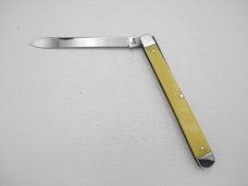 Queen Cutlery #53 Melon Tester – Citrus Fruit Knife:  4 ¾” closed, 1955 - 1957, melon tester