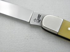 Queen Cutlery #53 Melon Tester – Citrus Fruit Knife:  4 ¾” closed, 1955 - 1957, melon tester