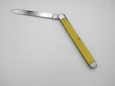 Queen Cutlery #53 Melon Tester – Citrus Fruit Knife:  4 ¾” closed, circa 1970s, melon tester