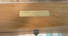 Custom Harvey McBurnette Ivory 100th Year of Custer's Last Stand Fixed Blade Bowie Knife