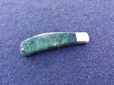 TUNA VALLEY PHOENIX JACK GREEN MAPLE BURL WOOD CM 154 STEEL