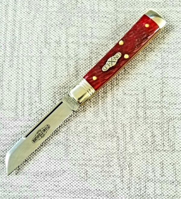 Great Eastern 491121 Jigged Garnet Camel Bone..Northfield...1095..3.25" closed...sheepsfoot..nit