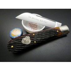 Great Eastern Cutlery Northfield UN-X-LD #93 Ram Foot Antique Autumn Jigged Bone GEC 933119