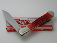 Case XX USA R61066 1889-1989 Centennial Red Bone Coke Bottle Folding Hunter Knife in Box
