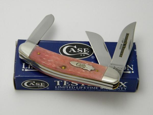 Case XX USA TB6339 2011 Watermelon Bone Limited Edition Sowbelly Knife in Box Case XX USA TB6339 2011 Watermelon Bone Limited Edition Sowbelly Knife in Box