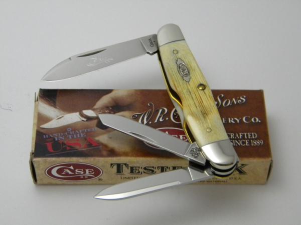 Case XX USA 63046WH 2009 Burnt Oatmeal Bone Humpback Whittler Knife in Box Case XX USA 63046WH 2009 Burnt Oatmeal Bone Humpback Whittler Knife in Box