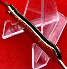 Vintage B.B. CO. (Beaverbrook) Gold Toned Lobster Pen Watch Fob Skeleton Knife c.1890’s