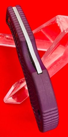 Spyderco Ladybug Purple Folding Knife Purple VG-10 Blade