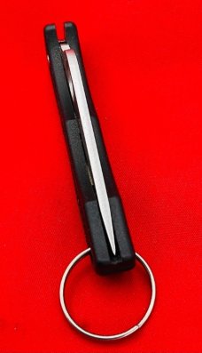 Spyderco 1-Blade Ladybug Black FRN Dimpled Nylon Folding Knife VG-10 Blade Seki Japan