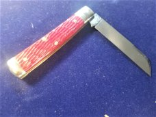 GEC / Great Eastern Cutlery #49 / Northfield 493121 Free - Garnet Camel Jigged Bone