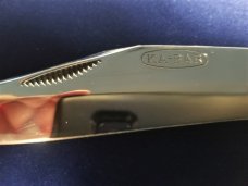 Vintage KA-BAR Dog's Head Model V111/78 Folding Hunter, Union Cutlery Co., Stag