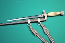 2nd Model Luftwaffe Dagger / with Hanger  - World War II German 