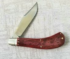 Kroo Custom Kudu bone Saddlehorn Trapper W/ slip & coa..4"..rwl34..filework..spacers..liners. shield