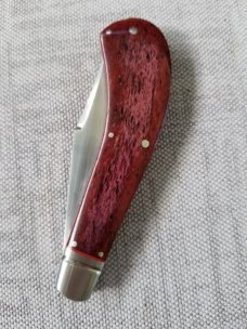 Kroo Custom Kudu bone Saddlehorn Trapper W/ slip & coa..4"..rwl34..filework..spacers..liners. shield