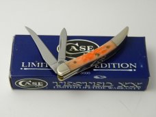 Case XX USA 620096  2007 Salmon Bone Tiny Toothpick Knife in Box