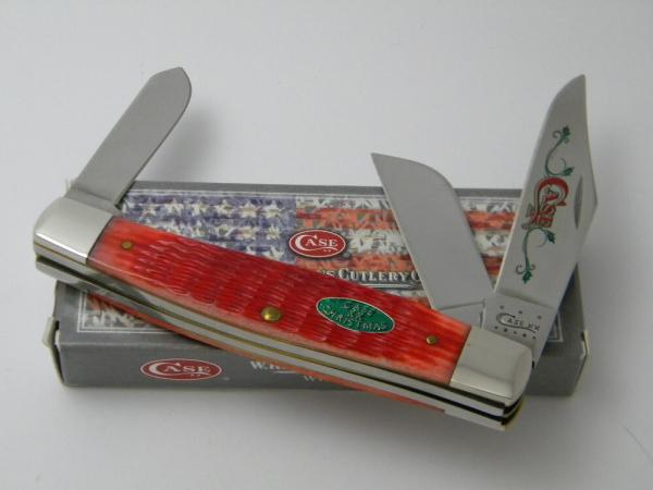 Case XX USA 6375 2012 Large Red Christmas Stockman Knife in Box Case XX USA 6375 2012 Large Red Christmas Stockman Knife in Box