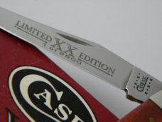 Case XX USA 2000 Limited Edition Old Red Bone Muskrat Knife in Box