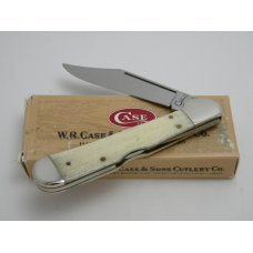 Case XX USA 1998 61549L Smooth Cream Bone Copperlock Knife in Box