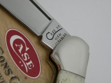 Case XX USA 1998  61549L Smooth Cream Bone Copperlock Knife in Box