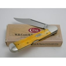 Case XX USA 1998 61549L Smooth Orange Bone Copperlock Knife in Box