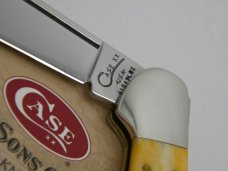 Case XX USA 1998  61549L Smooth Orange Bone Copperlock Knife in Box