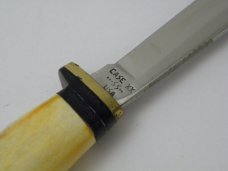 Case  XX USA 1985 Stag M5F Fixed Blade Sheath Knife 