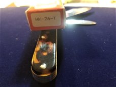 JA Henckels Zwilling HK 26 T Folding 3 Blade Faux Tortoise Shell W\Box Mint