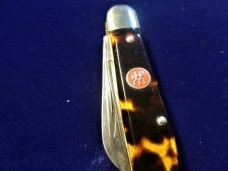 Zwilling J.A. Henckels Knife HK-25-T 3-blade Faux Tortoise Shell Mint Stockman