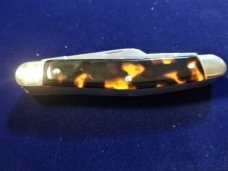 Zwilling J.A. Henckels Knife HK-25-T 3-blade Faux Tortoise Shell Mint Stockman